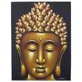 Tableau de Bouddha - Finition or et sable