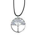 Pendentif Arbre de Vie - Cristal de roche
