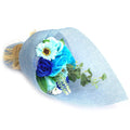 Bouquet de fleurs en savon - Bleu