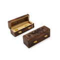 Boîte à encens en cône 6 - Bois de manguier