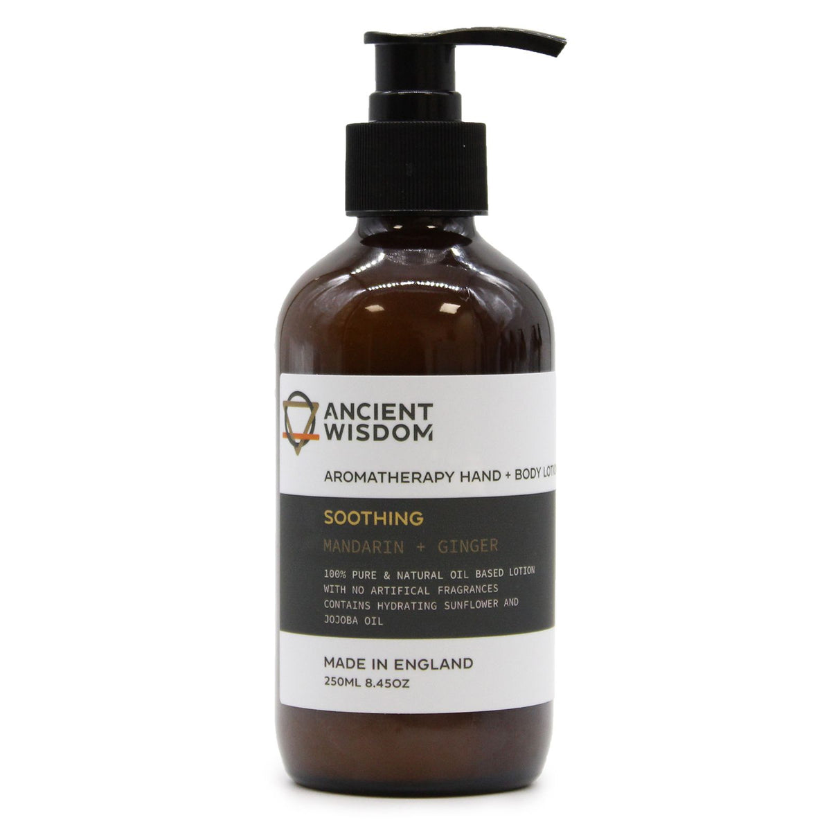 Lotion pour les mains et le corps à la mandarine et au gingembre 250 ml