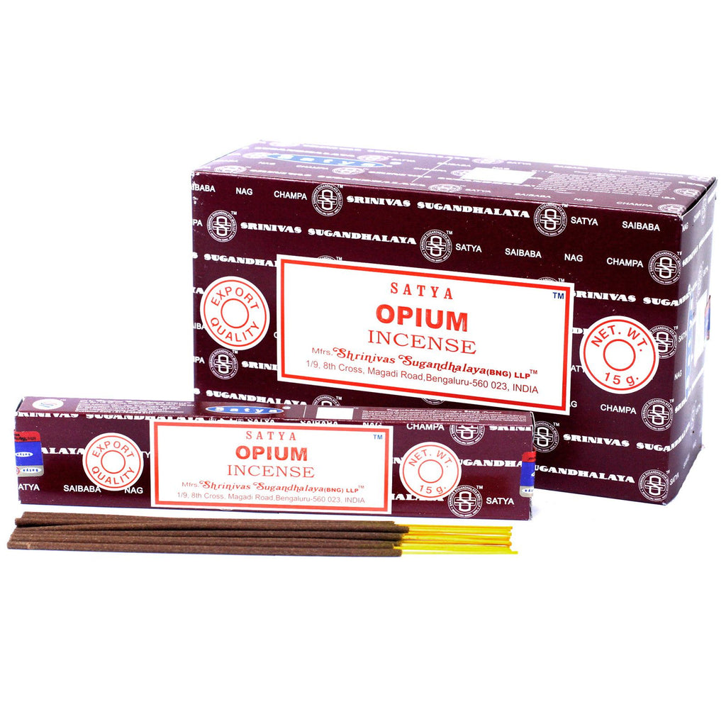 Bâtonnets d'encens Satya 15 g - Opium