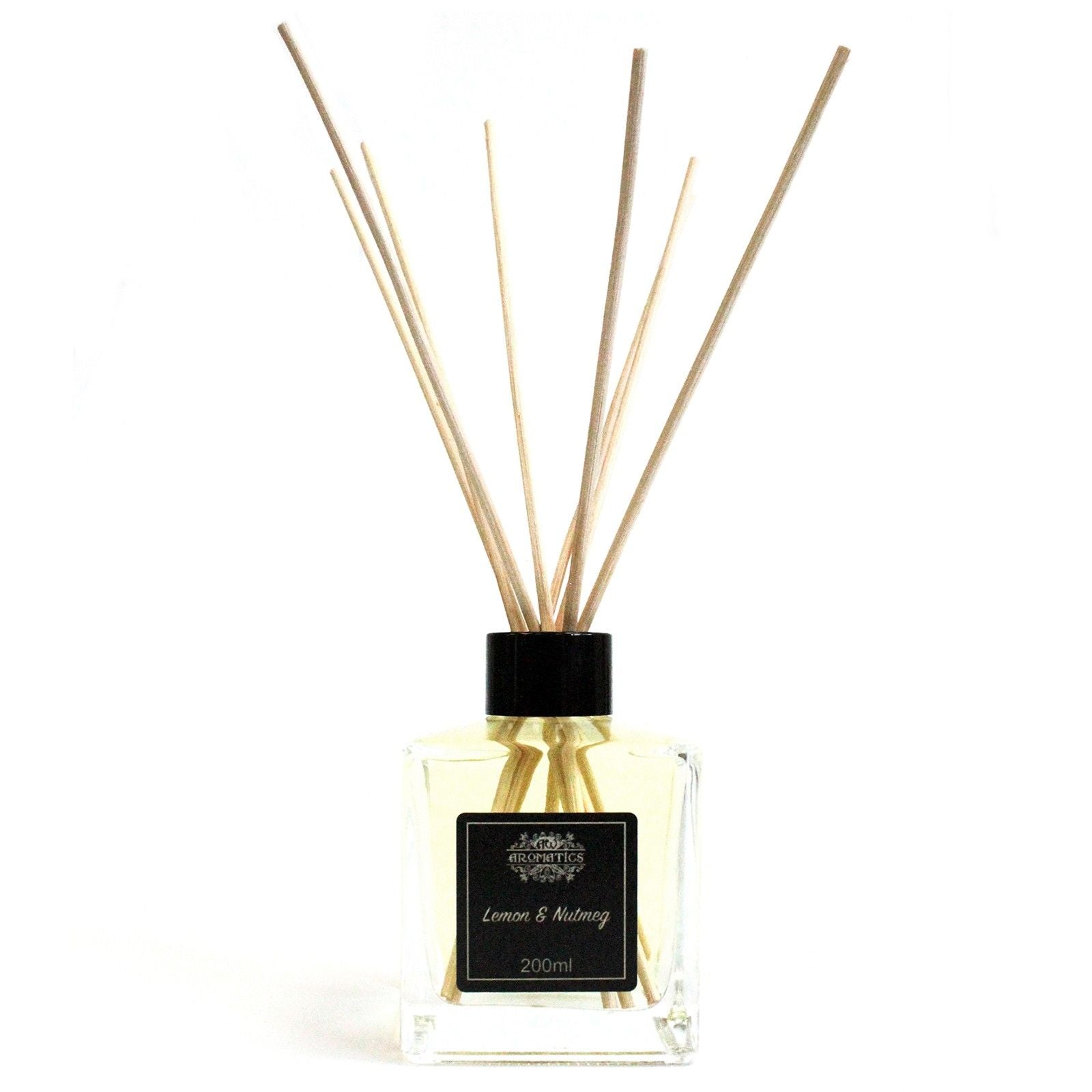 Diffuseur à bâtonnets aux huiles essentielles - Citron et noix de muscade
