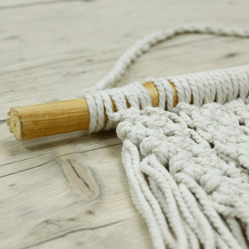 Tapisserie en macramé - Abondance
