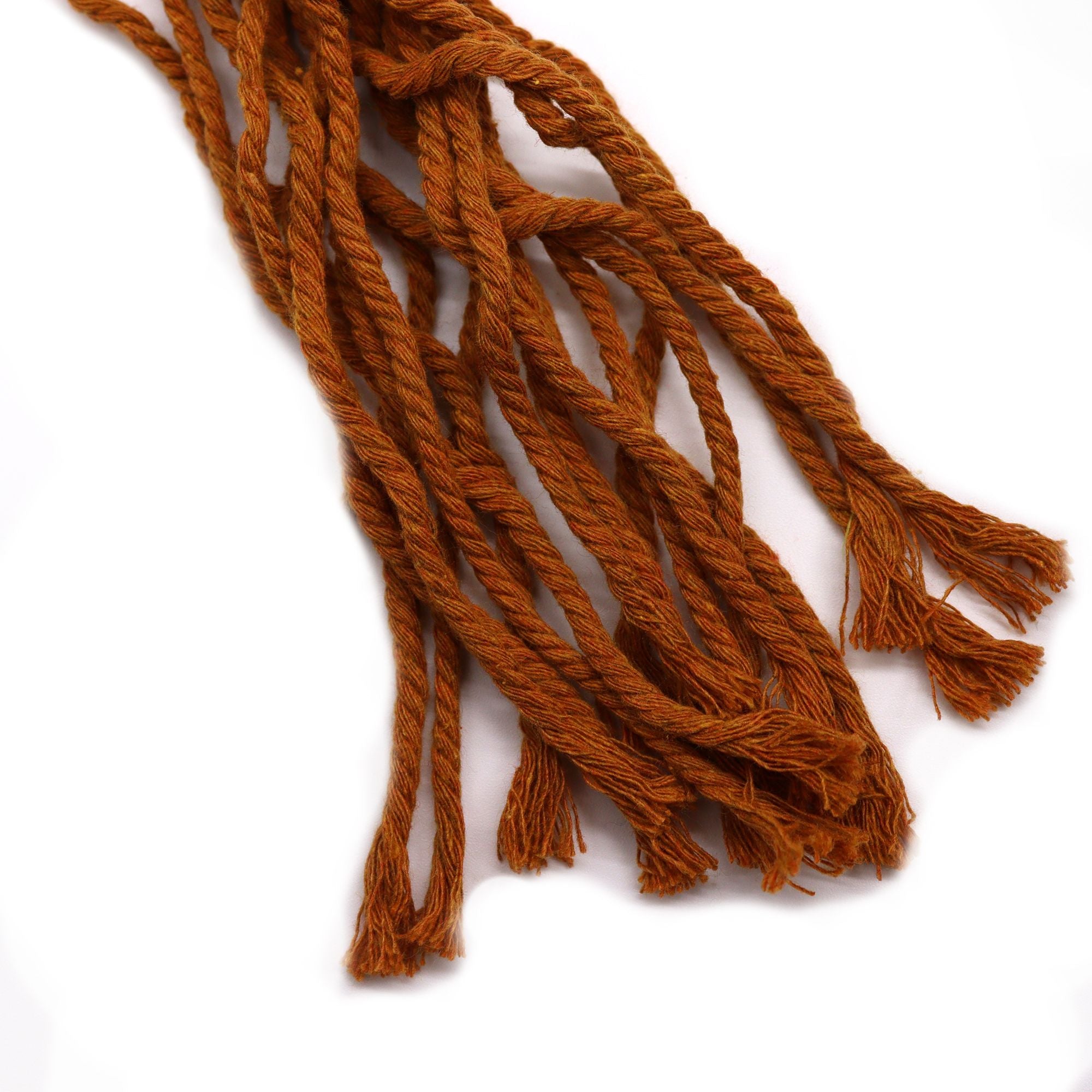 Pot de fleurs classique en macramé - Pot moyen couleur chocolat