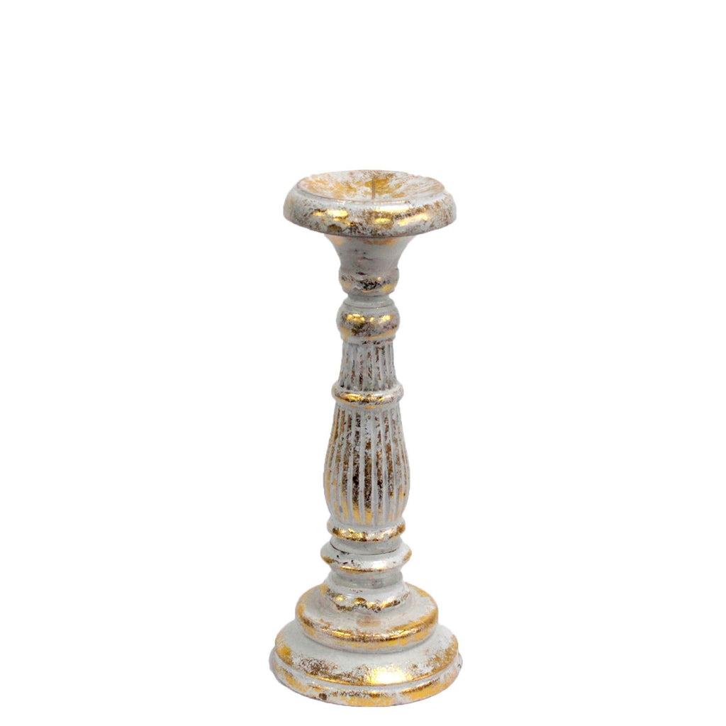 Petit chandelier - Or blanc