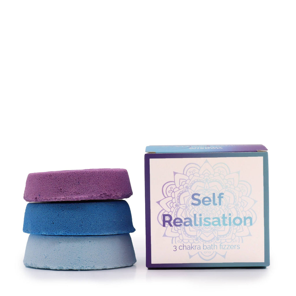 Bombes de bain Chakra - Petite boîte - Réalisation de soi
