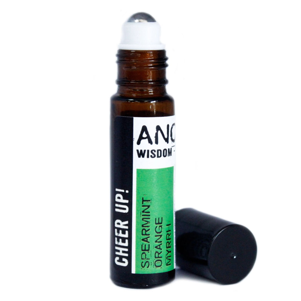 Mélanges d'huiles essentielles à appliquer en roll-on - Remontez-vous le moral !
