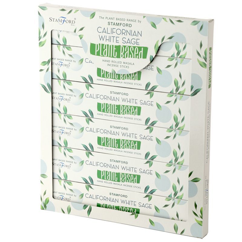 Boîtes d'encens Masala à base de plantes - Sauge blanche de Californie
