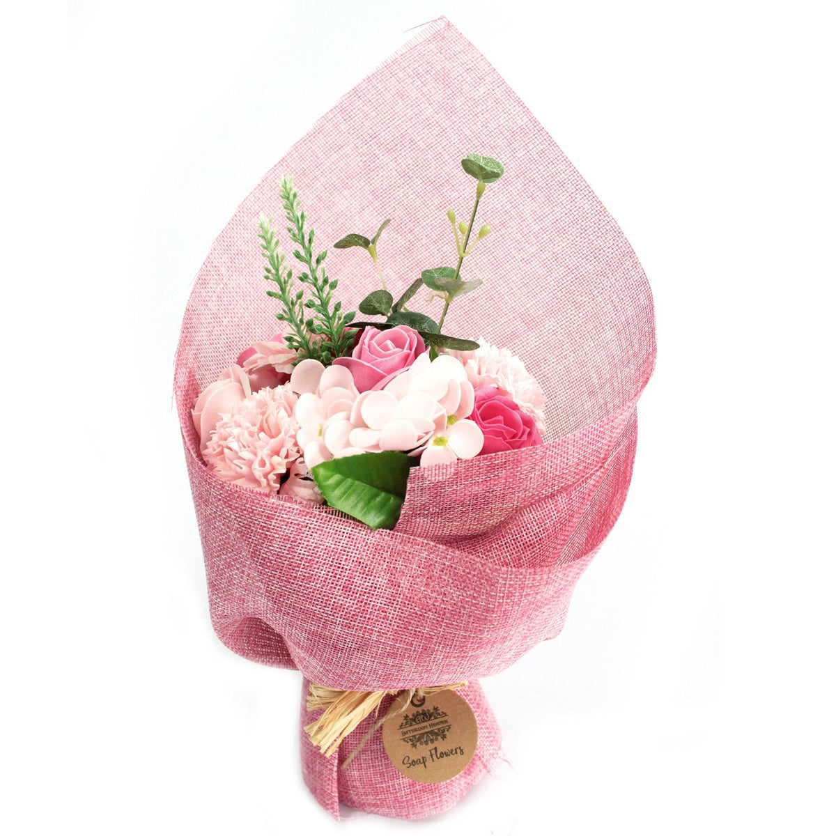 Bouquet de fleurs en savon - Rose