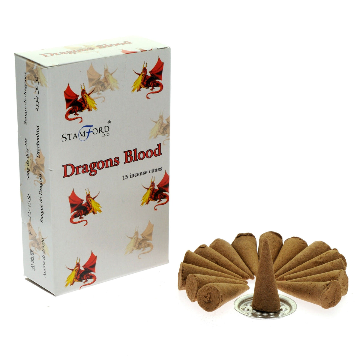 Cônes d'encens Sang de Dragon