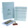 Lot de 15 briquettes d'encens naturel et brûleur - Sauge blanche