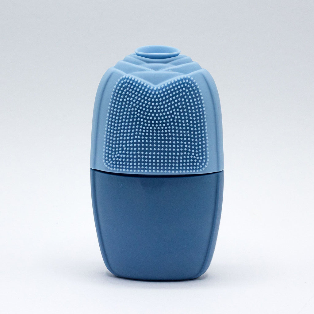 Rouleaux de glace en silicone pour le visage - Bleus