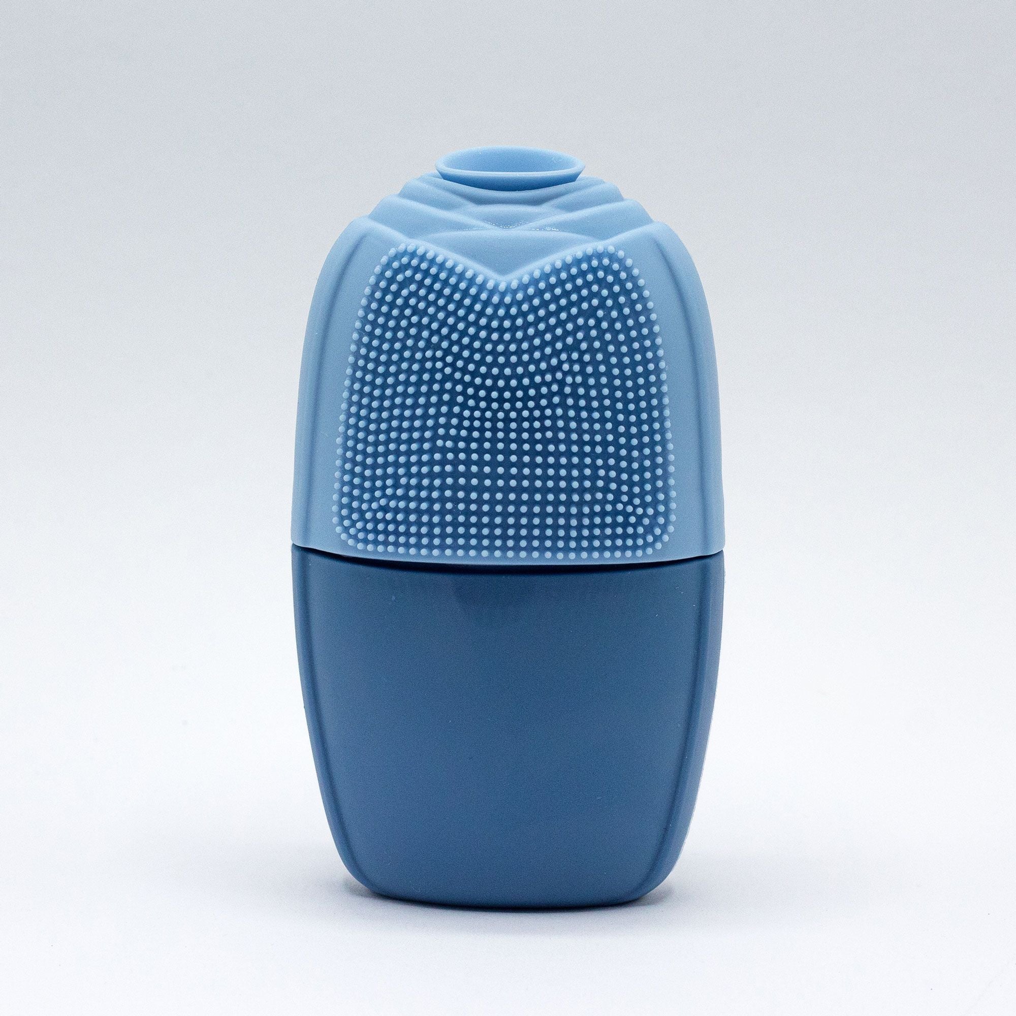 Rouleaux de glace en silicone pour le visage - Bleus